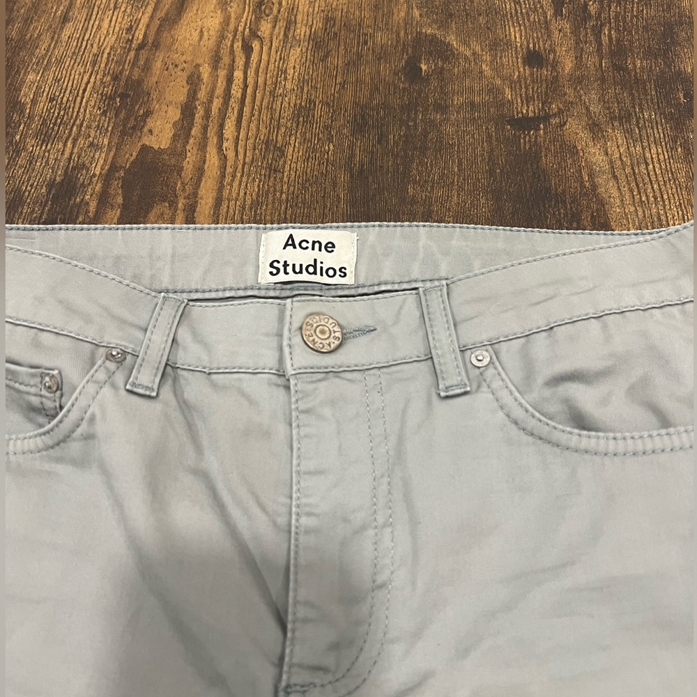 Acne Studios Chinos in Beso Grey